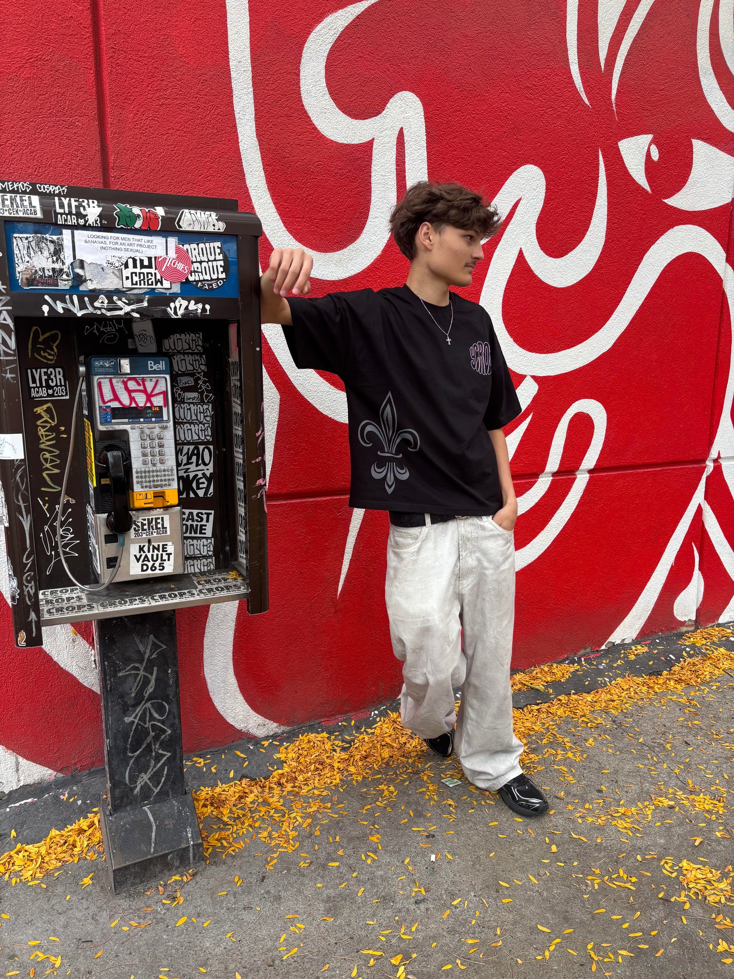 T-shirt Ycrozz - Coupe Cropped / 280 GSM Coton Premium