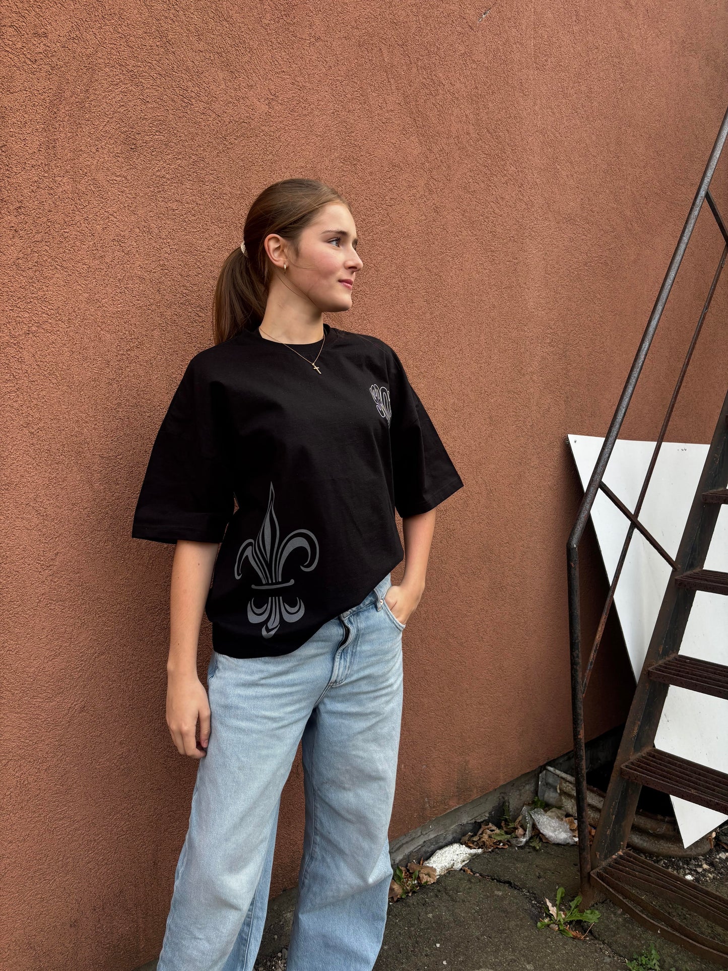 T-shirt Ycrozz - Coupe Cropped / 280 GSM Coton Premium